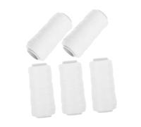 HOMOCONO White Cotton Thread Comfortable and Effective Threading Thread for Hair Removal Machine 5 Rolls for Facial Hair Removal, Suitable for Brow Threading and Home Use