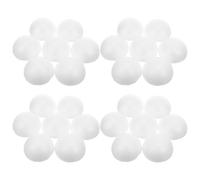 HOMOCONO White Foam Half Spheres for Christmas 2inch 70pcs Lightweight Smooth Polystyrene Simple to Paint and Glue for Party Decorations and Craft Holiday Supplies