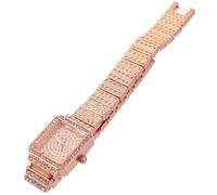 HOMOCONO Women's Watch Stylish Lady Watch with Rhinestone Embellished Wrist Decor Featuring Precise and Accurate Time for Holidays and Birthday Occasions