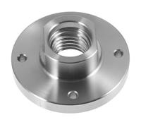 HOMOCONO Wood Lathe Steel Faceplate Spindle Thread Replacement Plate Flange for Woodworking Precision Versatility for Woodworking Projects