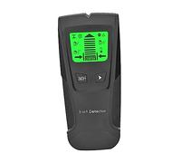 HOMOCONO Wood Stud and Metal Voltage Detector Electronic Scanner for Live Wires Black Non-Battery Operated