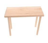 HOMOCONO Wooden Hamster Platform Board for Cage, Tall Rest Area Stand