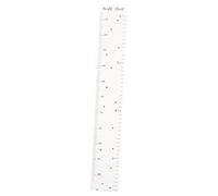HOMOCONO Wooden Height Measurement Chart Boys and Girls Growth Chart Wall Art Decor for Nursery