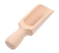 HOMOCONO Wooden Salt Spoon for Kitchen Utensils, Fine Workmanship and Not Easy to Break, Simple and Practical Design, Suitable for Spice and Salt Serving in Home Kitchen