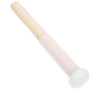 HOMOCONO Wooden Stick for Crystal Singing Bowl with Rubber Head, Lightweight and Comfortable Grip Mallet for Playing Sound Bowls and Meditation Sessions