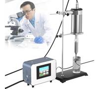 Homogenize Dispersion Machine, Lab Processor Cell Disruptor Mixer with Adjustable Height Bracket, 500mL Sample Processing Volume & 1-99min Timing Function for Biology, Chemical Industries
