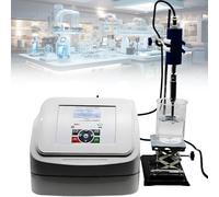 Homogenizer Lab Emulsifier, Digital Control Mixer with On/Off Pulse Timer for Liquid Emulsification and Cell Disruption