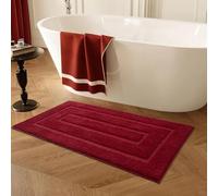 HOMORE Bathroom Rug 24x48 Inch Soft Absorbent Microfiber Bathroom Runner Rug, Washable Bath Runners Rugs for Bathrooms Non Slip Bath Rugs for Shower Tub,Wine Red
