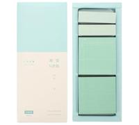 Homoyoyo 1 Box Multi-function Memo Pads Portable Sticky Page Tabs for Students Office Home Use Tearable To-do List Notes with Blue Color for Study and Organization