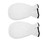 Homoyoyo 1 Pair Essential Oil Skin Care Gloves Spa Moisturizing Gloves Polyester Flannel Material Exfoliation for Women Mom Personal Daily Skin Care