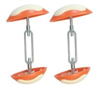 Homoyoyo 1 Pair Shoe Stretchers High Heel Stretcher Portable Lightweight Abs Zinc Alloy Adjustable Shoe Shaper for Women Household Traveling Use