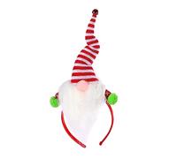 Homoyoyo 1 PC Unique White Beard Headband Charming Hair Adornment for Christmas Party Accessory Durable and Lightweight for Comfortable Wear