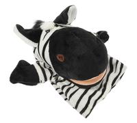 Homoyoyo 1 Piece Zebra Plush Hand Puppet for - Interactive Storytelling Glove Puppet for Imaginative Play and Bonding - Soft Comfortable for Boys and
