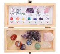 Homoyoyo 1 Set Natural Raw Quartz Crystal Specimens with Box for Geology Enthusiasts Educational Value DIY Projects Authentic Mineral Decor