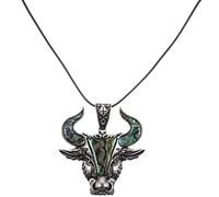 Homoyoyo 1 Set Punk Style Animal Head Pendant Necklace for Men Unique Jewelry Charm DIY Craft Making Accessory Durable Design Eye Catching Statement for Distinctive Outfits
