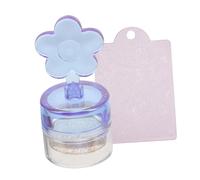 Homoyoyo 1 Set Silicone Manicure Art Stamper with Cushion Versatile Nail Art Tool for Home Salon Use for French Tips Flower Designs Durable Reusable Stamping Tool