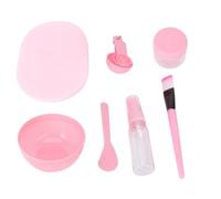 Homoyoyo 10 in 1 Face Mask Tool Kit with Mixing Bowl, Spatula, Brush, Bottle and Gauge Set, Comfortable Pvc Material, Easy Gripping Design for Skin Care and Daily Use