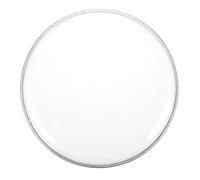 Homoyoyo 10-inch White Polyester Drum Head Universal Drum Skin Replacement for Jazz Percussion Parts Suitable for Adult