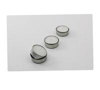 Homoyoyo 10 PCS Galvanized Iron Tealight Candle Tins for DIY Candle Making Elegant Storage Containers for Skincare Balms and Makeup Samples Easy to Use for Family Fun