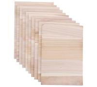 Homoyoyo 10 Sheets Wooden Karate Breaking Boards, 6mm Thick Taekwondo Breaking Boards Wooden Kick Board Training Accessory for Karate Practice Performing