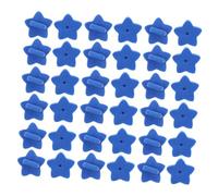 Homoyoyo 100 Pcs Star-Shaped Brooch Clutch Tie Tacks Pin Backs for Lapel Pins Badge Backing Holder Smooth Secure Closure Lightweight Portable Accessories for Jewelry Name Tags Service Bars