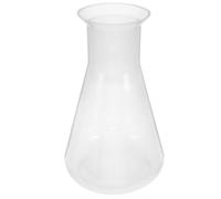 Homoyoyo 1000ml Plastic Graduated Conical Flask Wide Mouth Lab Beaker Measuring Cylinder for Chemistry Experiments and Science Education