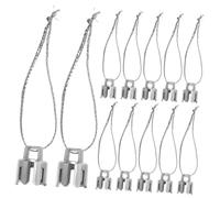 Homoyoyo 1000pcs Christmas Ball Cap Cover Plastic Diy Ornament Caps for Xmas Hanging Decorations Versatile Craft Use