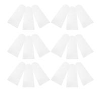 Homoyoyo 1000pcs Disposable Examination Gloves Plastic for Medication and Use for Hospitals Clinics and Personal Health Protection