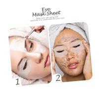Homoyoyo 1000Pcs Disposable Pure Cotton Eye Pads Ultra Thin DIY Eye Mask Safe Supple Material Suitable for All Skin Types Convenient Home Skincare Use