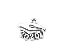 Homoyoyo 100pcs Alloy Doctoral Cap Pendants Charms DIY Jewelry Making for Bracelets Earrings Craft Accessories