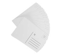 Homoyoyo 100pcs Bulk White Postcards for Mailing with Versatile Writing Surface and Paper Material, 4x6 Inches Cardstock Post Cards for Marketing and Personal Correspondence
