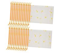 Homoyoyo 100pcs Camping Travel Laundry Bags Daisy Drawstring Suitcase Clothing Bag Easy Sorting Great for Outdoor Activities