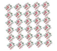 Homoyoyo 100Pcs Christmas Printed Paper Napkins Snowman Design Party Serviettes for Holiday Table Decor and Restaurant Use