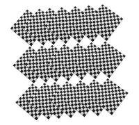 Homoyoyo 100PCS Classic Black and White Checkered Cocktail Napkins Disposable Beverage Guest Napkins for Weddings Birthdays Party Tableware Soft Absorbent