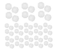 Homoyoyo 100pcs Disposable with Comfortable to Hold Design, Plastic Protective Luer Lock Caps for Lab and Feeding Tubes, Suitable for Chemistry and Clinical Environments, Size