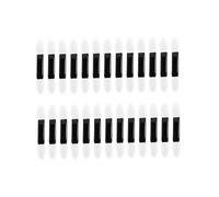 Homoyoyo 100pcs Double Ended Eye Shadow Brush Disposable Sponge Applicators for Makeup Eyeshadow Tool for Women Makeup Sponges Kit