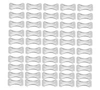 Homoyoyo 100pcs Durable Metal Clasps for Bandages Practical Clips for Securing Premium Aluminum Fasteners for Care and Clothing Essential Supplies for