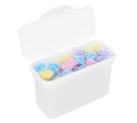 Homoyoyo 100pcs Laundry Fabric Softener Scent Booster Beads with Quick Dissolution Formula and Static Reduction for Hand Washing or Bathroom Use Enhancing Clothes Freshness Random Color