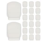 Homoyoyo 100pcs Laundry Zipper Tab Cover for Designer Pieces and Luxury Items, Silicone Material Easy Installation, Extends Garment Life, for Garment Treatment and Washer Use