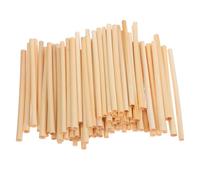 Homoyoyo 100Pcs Mason Bee House Reed Nest Tubes Refill, Mason Bee Tubes Natural Reed for Outdoor Beekeepers Solitary Hive Supplies Houses, Refill Nesting