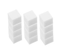 Homoyoyo 100pcs Nail Art Sponges Small Square Manicure Tools Soft Blending Sponge Puff for Ombre Nails and Makeup Application White Mini Blocks