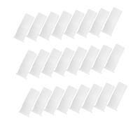 Homoyoyo 100pcs Replacement Squeakers for Toy Plush Toys White Plastic Sound Insert Parts That Make Sound When Pressed Easy to Carry Noise Maker Accessories for Repair