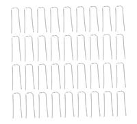 Homoyoyo 100Pcs Rust Plant Fixing Pins Durable Greening Pins for Floral Wreaths Plant Arrangement and Craft Projects Easy to Store and Carry for DIY Decorations