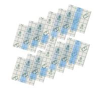 Homoyoyo 100pcs Self Adhesive Makeup Mixing Palette for Women Transparent PU Film for Liquid Foundation Concealer Blush and More for Professionals and Personal Use