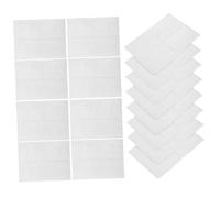 Homoyoyo 100pcs Self-Adhesive Transparent Business Card Sleeves with Top Opening Label Holders for Small Business Adhesive Pockets for Organizing Cards and Photos