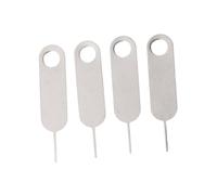 Homoyoyo 100pcs Sim Tray Eject Pin Removal Needle for Mobile Phones Lightweight Compact Portable Tool Compatible with All Standard and Micro Sim Devices