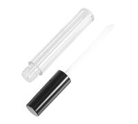 Homoyoyo 10pcs 2.5ml Lip Gloss Tubes Empty Lip Subpackaging Bottles with Pink and Black Lids Mini and Compact Abs as Material Containers Convenient for Travel and Glaze Storage