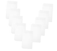 Homoyoyo 10Pcs A5 Bill Organizer Pouches Waterproof Binder Envelopes Budget Storage Bags for Office and Finance Document Management