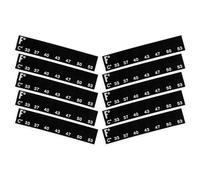 Homoyoyo 10pcs Adhesive Digital Temperature Stickers for Beer Brewing and Aquarium Use Accurate Temp Gauge for Fermentation Tanks Bread Fish Tank Monitoring Stable and Convenient