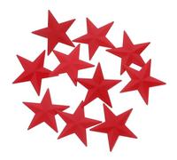 Homoyoyo 10pcs Aluminum Five Pointed Star Hat Badge Stylish Lapel Pin Brooch for Backpacks Jackets Clothing Star Design for Personal Expression and DIY Projects